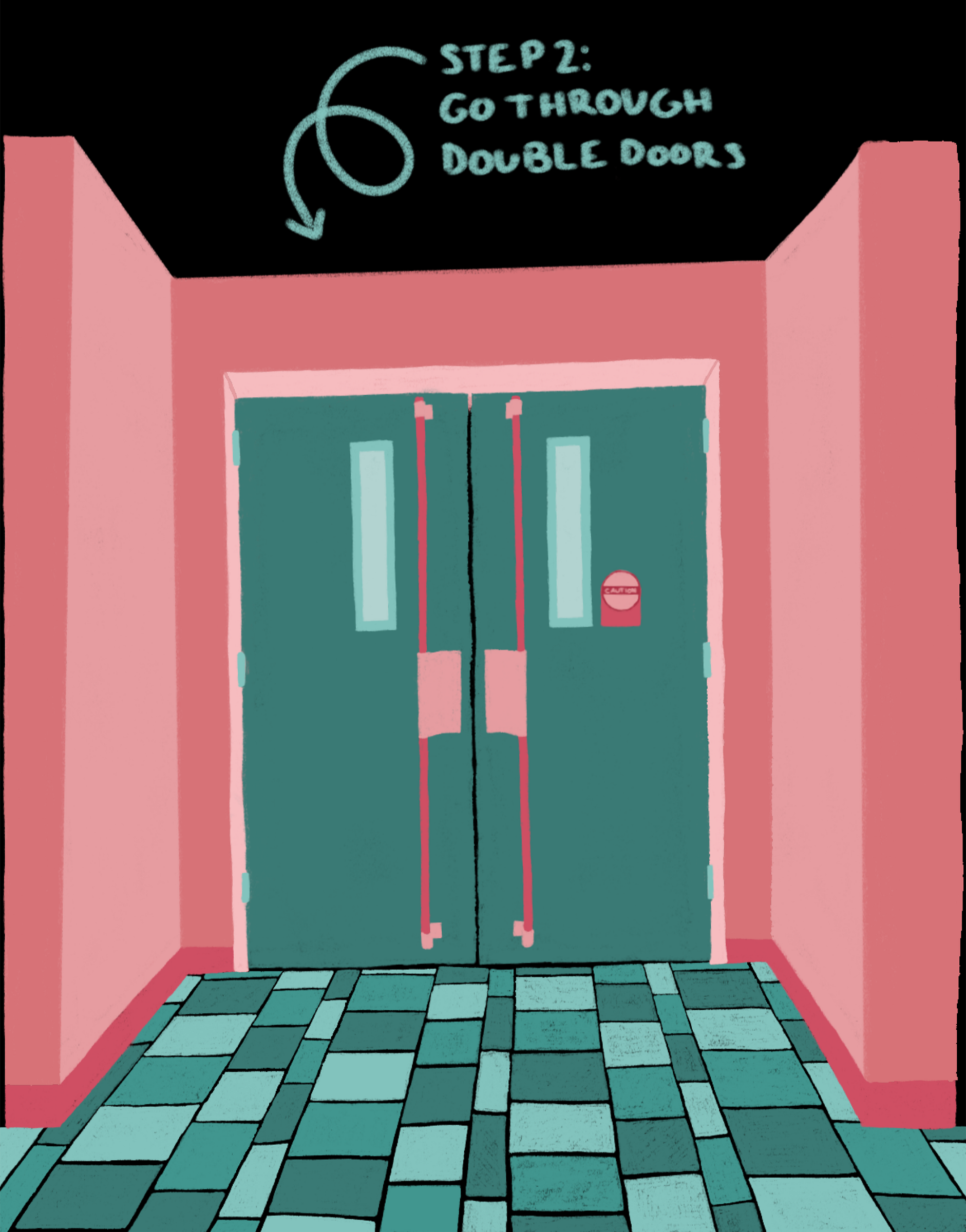 Route B step 2 Route B step 2